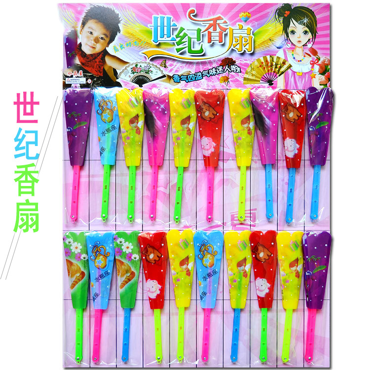 Cool cartoon handheld folding plastic toy