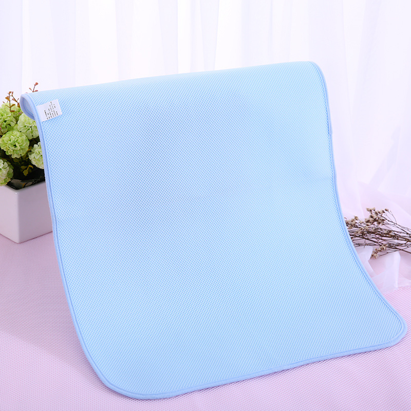 竹纤维网眼3d隔尿垫 婴儿隔尿垫防水 可洗新生婴幼儿童尿布垫|ms