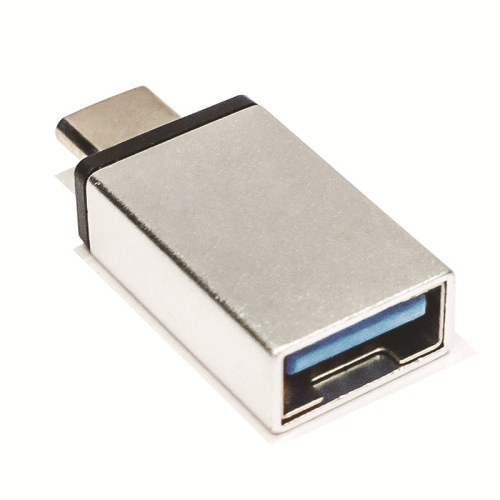 Aluminum alloy type-c to USB3.0 female socket Type-c OTG data cable U disk card reader adapter