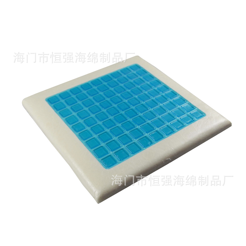 【厂家】枕芯 凝胶慢回弹椅垫家居办公室学生坐垫gel cushion