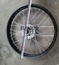 越野摩托车小中高赛阿波罗川崎车前轮毂70/100-17寸钢圈轮毂铁圈