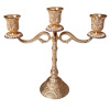 Candlestick metal European -style wedding candlestick peacock pattern three heads and five heads creative antique candle tablet handicraft crafts