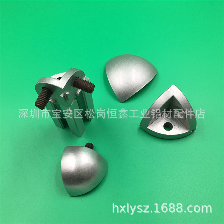 30R三维连接件 铝型材配件 锌合金三维连接件配件 40R三维连接件