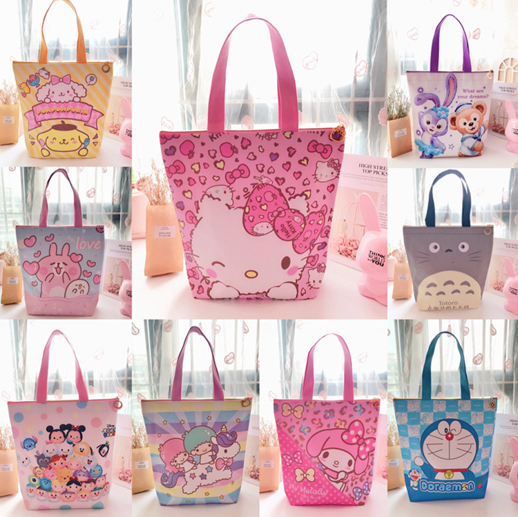 新 史黛拉 PU手提袋芭蕾兔皮革 购物 袋内里布环保袋单肩袋 大号