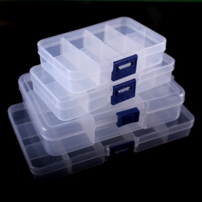 transparent Plastic storage box Jewelry Storage box jewelry Pendant Hardware Classification PP New material Exhibition Box