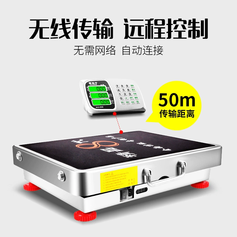 Meijianing беспроводные портативные коммерческие электронные весы платформенные весы 300 кг электрические весы портативные весы для ценообразования малые весы