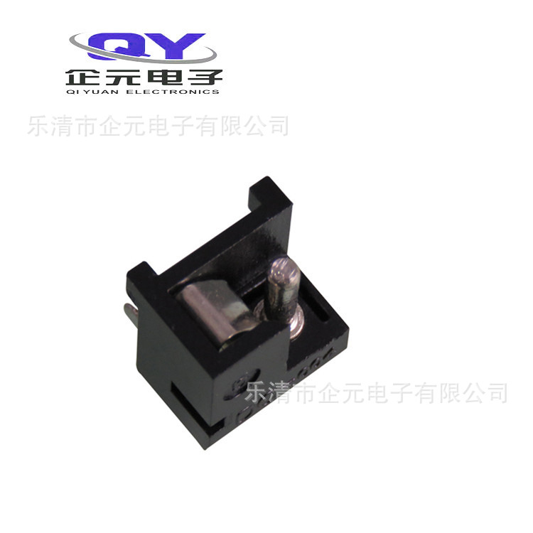 企元 dc电源插座 小功率插座平针 圆针dc-004 DC母座 5521环保料
