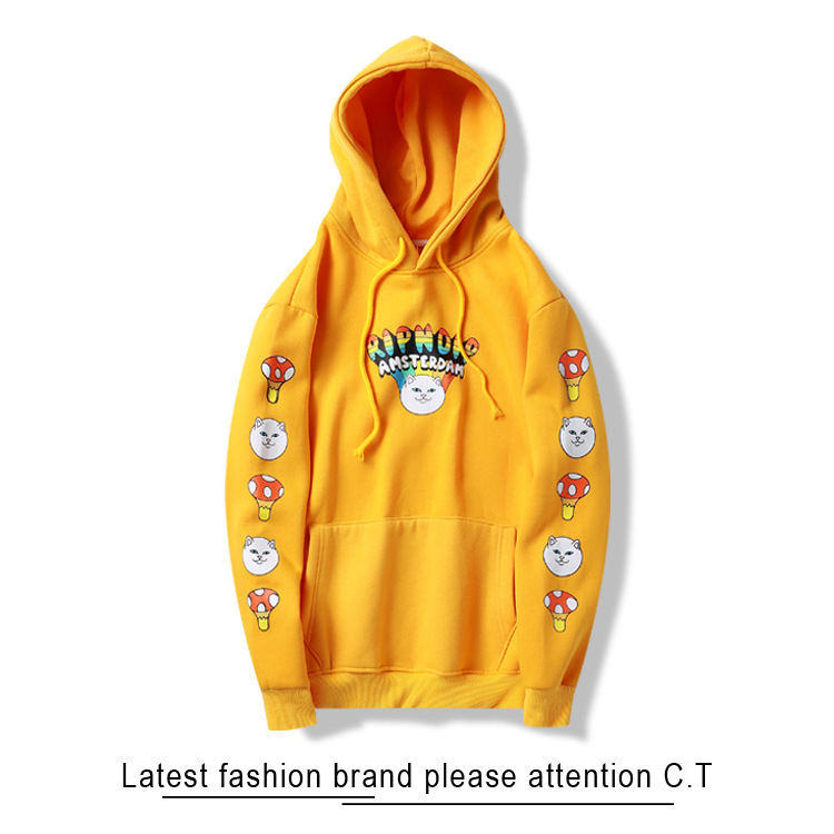 ripndip hoodie yellow