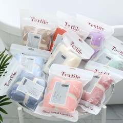 Coral Velvet Towel Wedding Shop Souvenir Towel Wholesale Supermarket Return Gift Customized LOGO