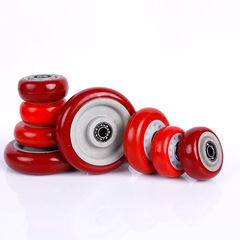 3-inch 4-inch 5-inch light red swivel casters furniture casters equipment wheel chairs