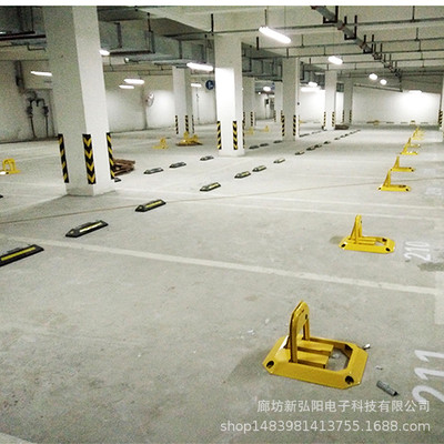 加厚抗壓八角車位鎖地鎖 O型停車位鎖 車庫占位鎖 源頭廠家可定做