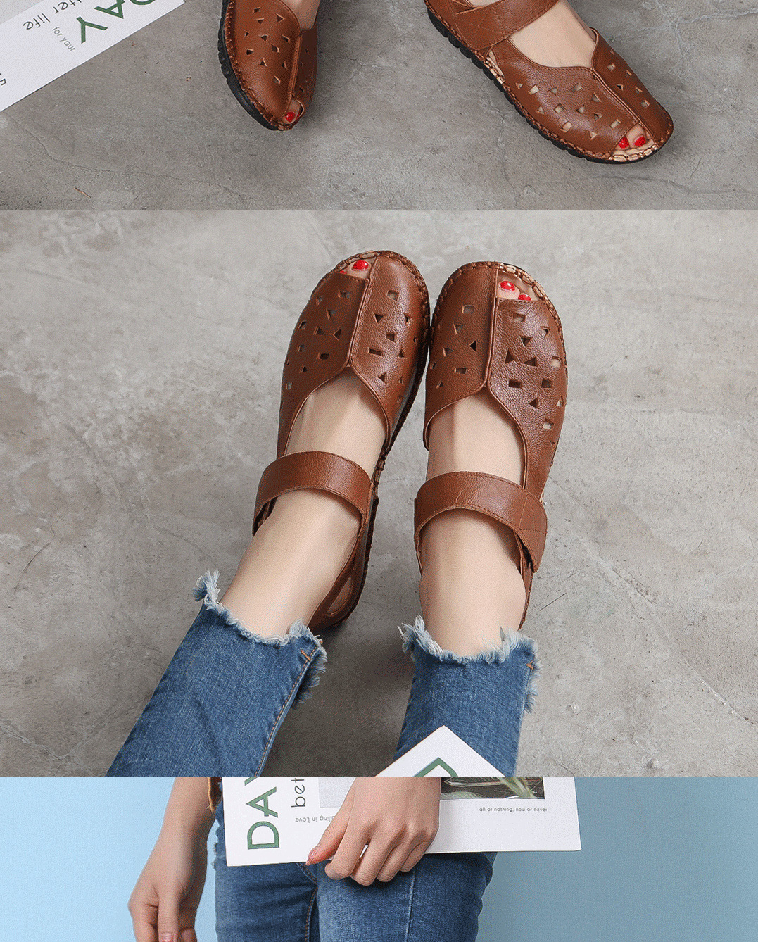 Chaussures été pour femme en Caoutchouc - Ref 3346391 Image 20