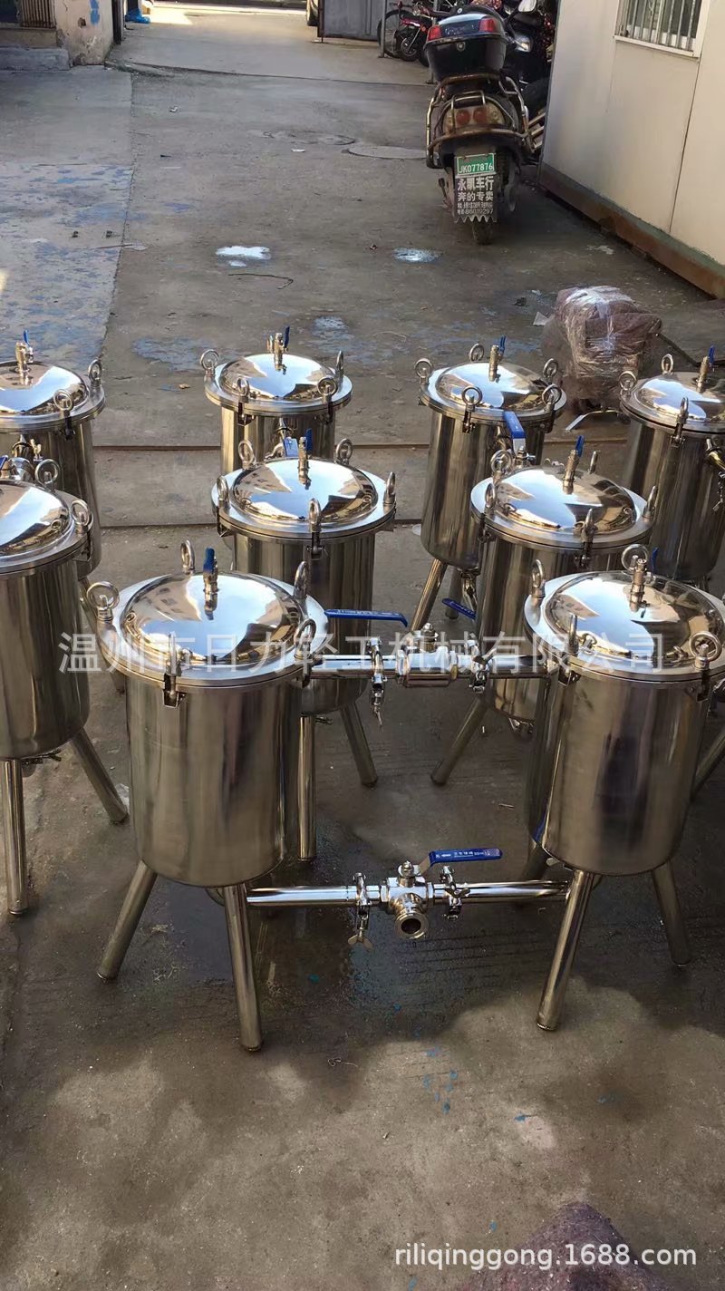 双联过滤器 双联过滤机 果汁过滤器 不锈钢过滤器