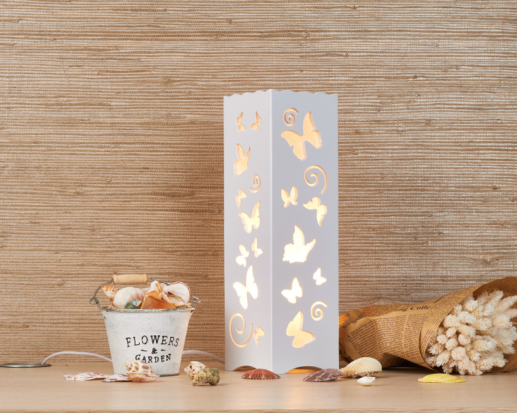 Moderno minimalista dormitorio lámpara de mesa salón creativo tallado decoración enfermería luz nocturna lámparas exportación