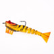 Floating Shrimp Lures Soft Baits Fresh Water Bass Swimbait Tackle Gear