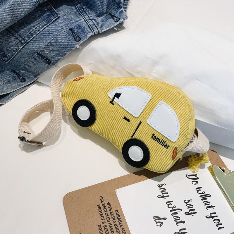 Cangurera Infantil de Auto Animado de Poliéster
