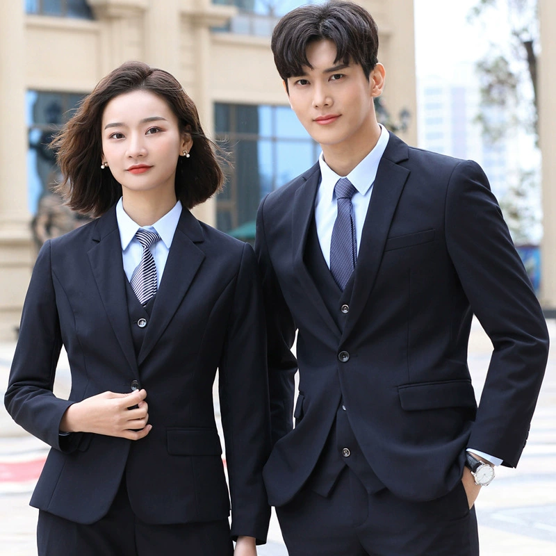Classic suit jacket for men and women, autumn set for work, slim fit