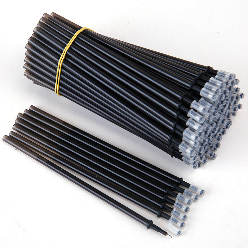 Transparent erasable core, black (syringe tip)