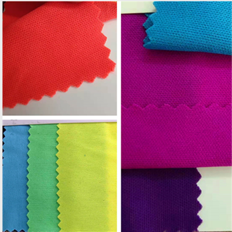 针织面料 全涤双面佳积布 复合底布 一面弹棉毛布里布贴合里