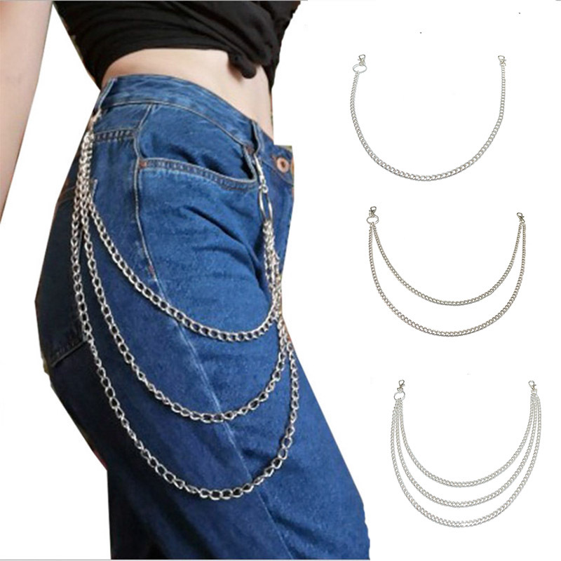 jeans and chains