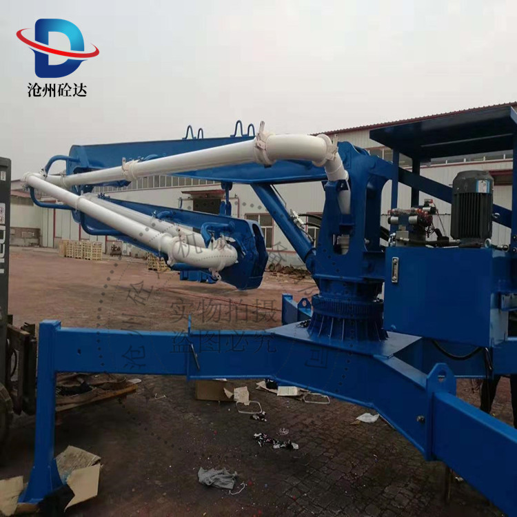 工期保障 15米 17米液压布料机混凝土输送遥控式液压布料机