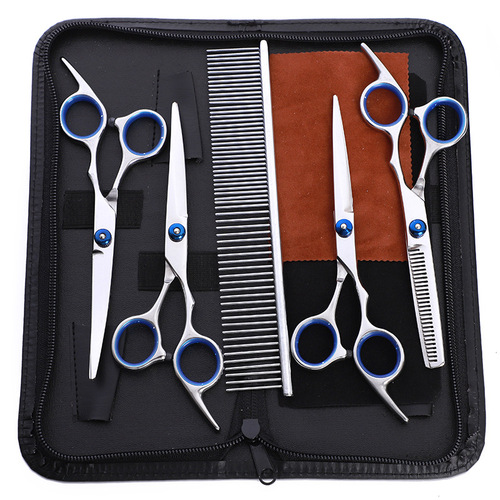 4 pet scissors bag hairdressing scissors bag barber scissors bag barber tool bag easy to clean 
