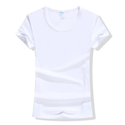 一件代发广告文化衫情侣班服印照片个性定制热转印空白莫代尔体恤|ru