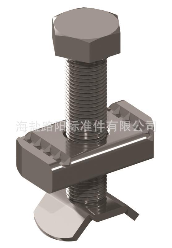 V型夹螺栓 丝杆夹紧件 吊杆加紧装置