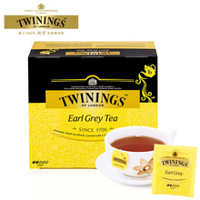進口Twinings川寧英國豪門伯爵紅茶袋泡茶50片 紅茶包50包 茶葉