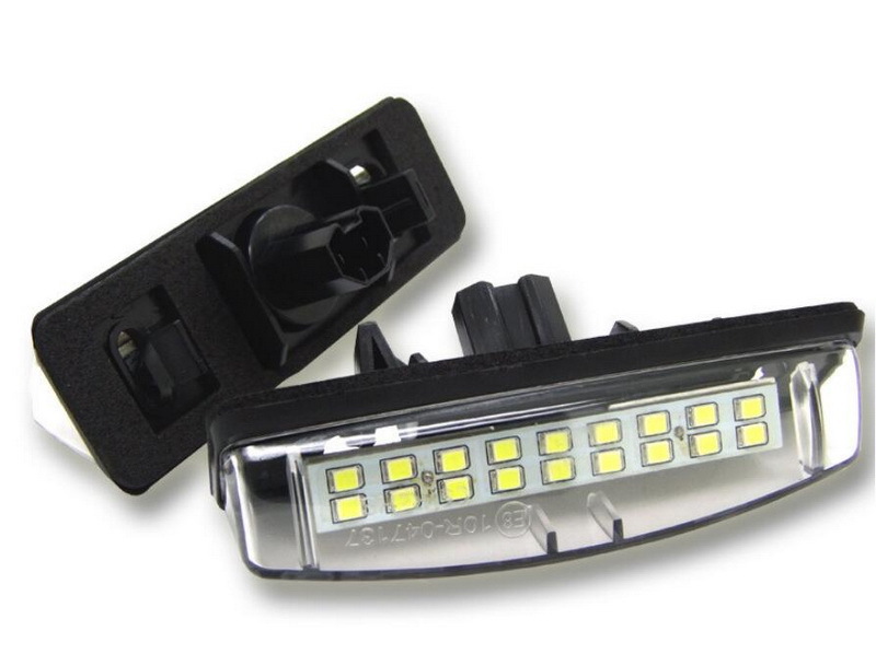 Suitable for Toyota Subaru Gt86 Ft86 12-14 18Led License Plate Light License Plate Lamp White Light 2 Pieces
