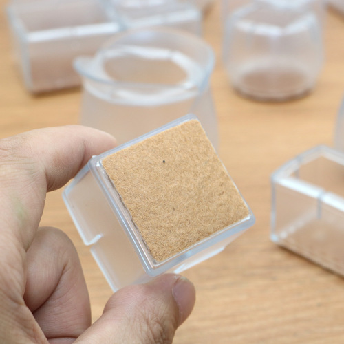 Anti-slip foot pads, chair foot covers, table and chair foot pads, thickened transparent anti-slip furniture foot covers, table and chair leg protection covers