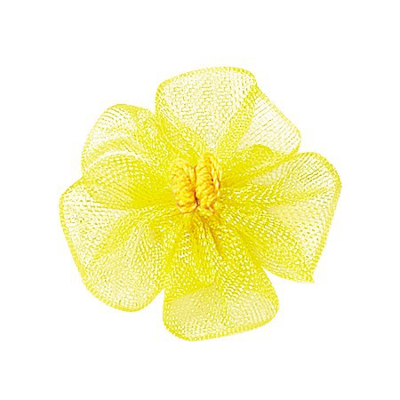 Yao Ming cinta flor hecha a mano accesorios de vestir tocado accesorios zapato flor ropa interior accesorios pequeña flor