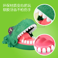New hand-biting dinosaur parent-child interactive toy desktop prank game toy hand-biting dinosaur