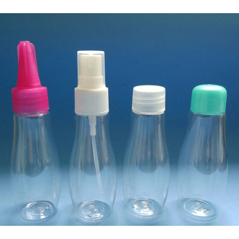 厂家供应  50mlPE 喷雾瓶 化妆品瓶 透明塑料瓶pet消毒液喷雾瓶