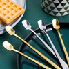 Spoon stainless steel, coffee mixing stick, ice cream
