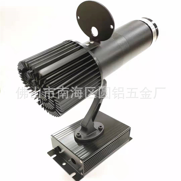 LED lamp with projector