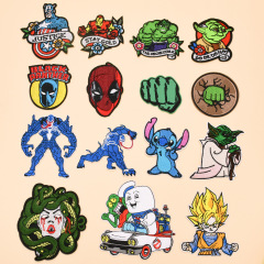 New cartoon shoulder patch embroidery patch clothing game peripherals character wholesale direct sale
