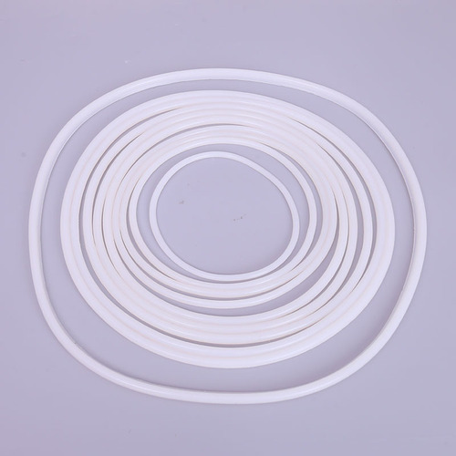 Explosion-proof pressure cooker sealing ring accessories round strip C16 to C44 milky white outdoor commercial pressure cooker silicone ring