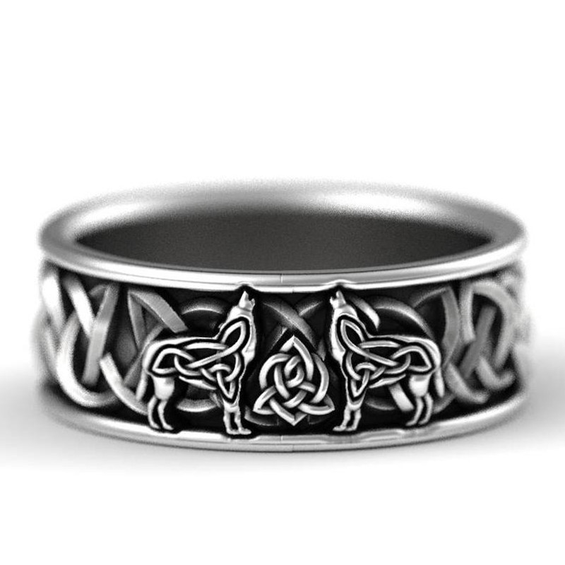 fashionable retro ring