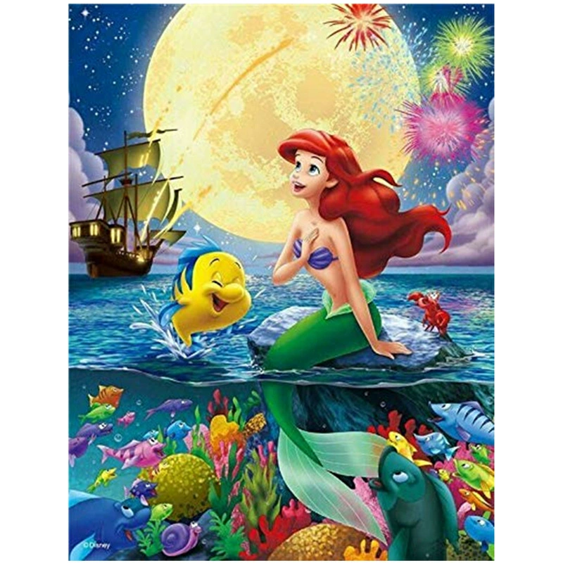 Посадочная плитка для Diamond Painting, Little Mermaid, стирка стразов, вышивка, прямые продажи от производителя