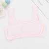 Cotton comfortable vest for elementary school students, wireless bra