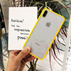 Two-color acrylic phone case, iphone11, fall protection, 2 in 1