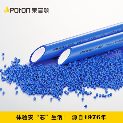 莱普顿 蓝色 ppr 冷热水管材管件 ppr自来水管 高端家装管|ru