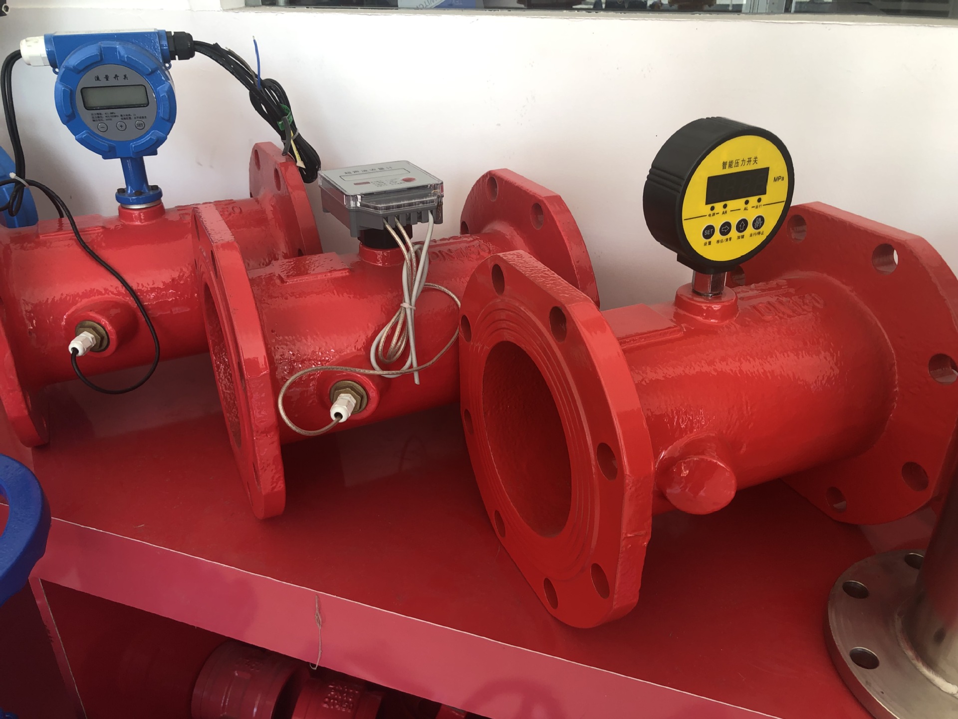 越海阀门 球墨铸铁阀门DN65-DN200 沟槽压力开关GHTFK 厂家批发