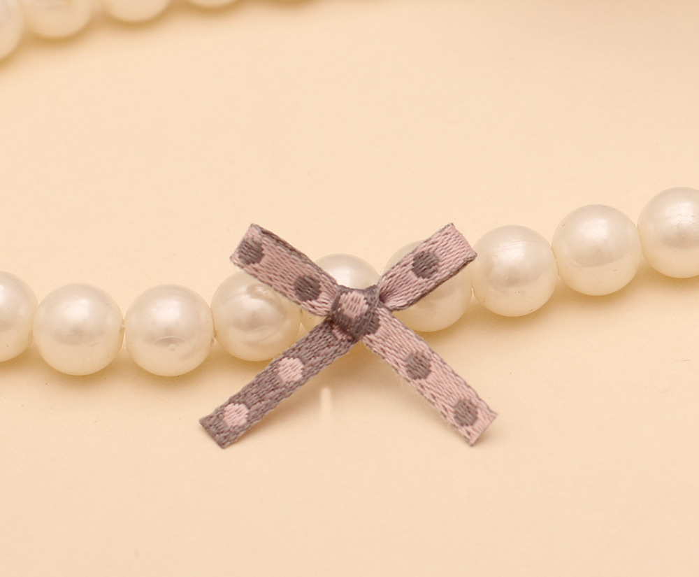 3毫米圆点小蝴蝶结1