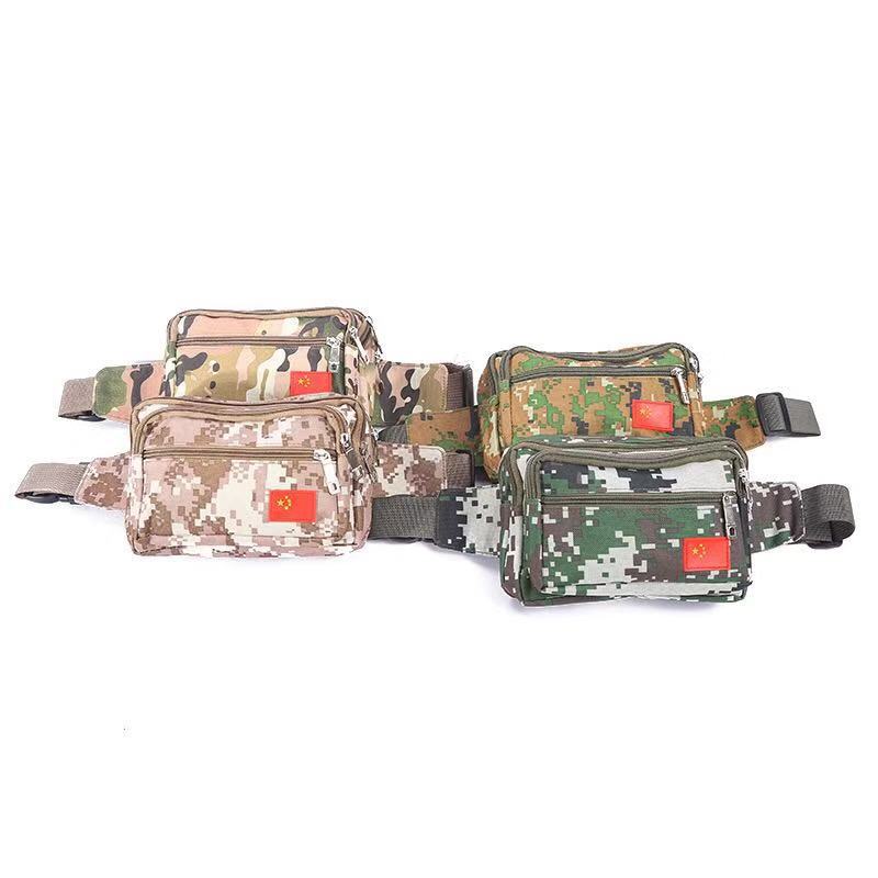 2019 New Outdoor Sports Camouflage Belt Men's And Women's Multi-Functional Large Capacity Wear-Resistant Wallet Nylon Cloth Cash Register Bag undefined
