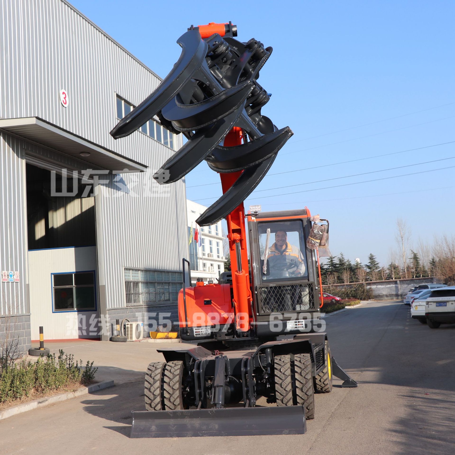 辽宁市大连挖掘机价格 轮胎式挖掘机价格 厂家直接销售 质量好