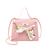 Small bag, one-shoulder bag for leisure, fresh lock, 2019, Korean style