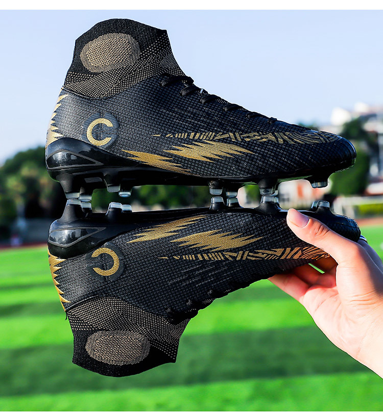 Zapatillas de entrenamiento de fútbol para jóvenes y estudiantes de la élite del Pato Mandarín, zapatillas de clavos largos para hombre, zapatillas deportivas_voghion.com