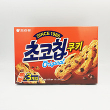 韓國進口好麗友巧克力曲奇餅干192g下午茶早餐休閑小吃14盒